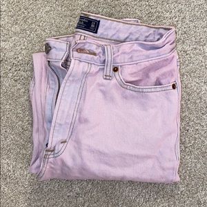 Abercrombie & Fitch women’s Lavender Jeans